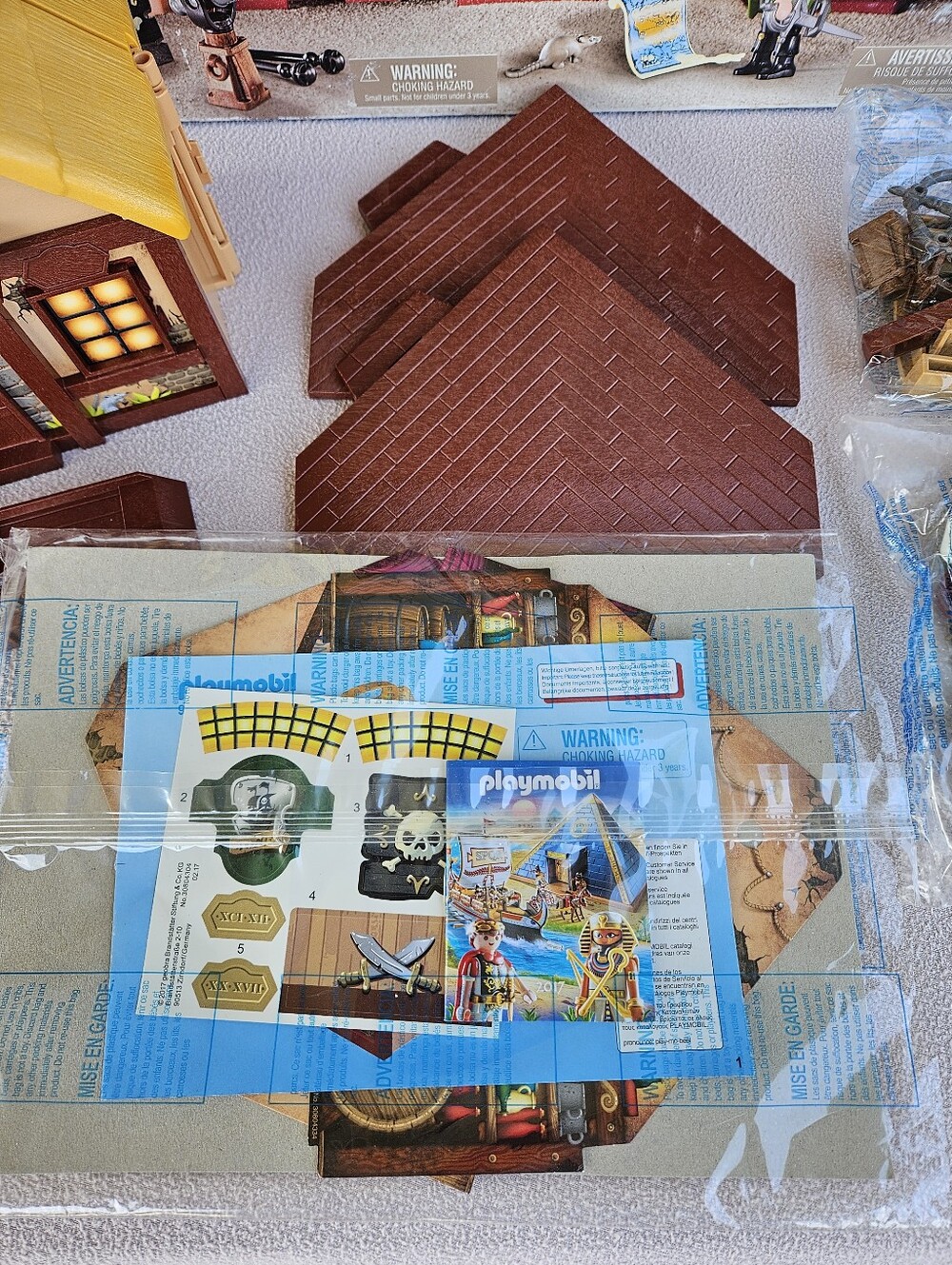 Playmobil 9112 Take Along Pirate Stronghold Building Kit OPEN BOX - Picture 3 of 8